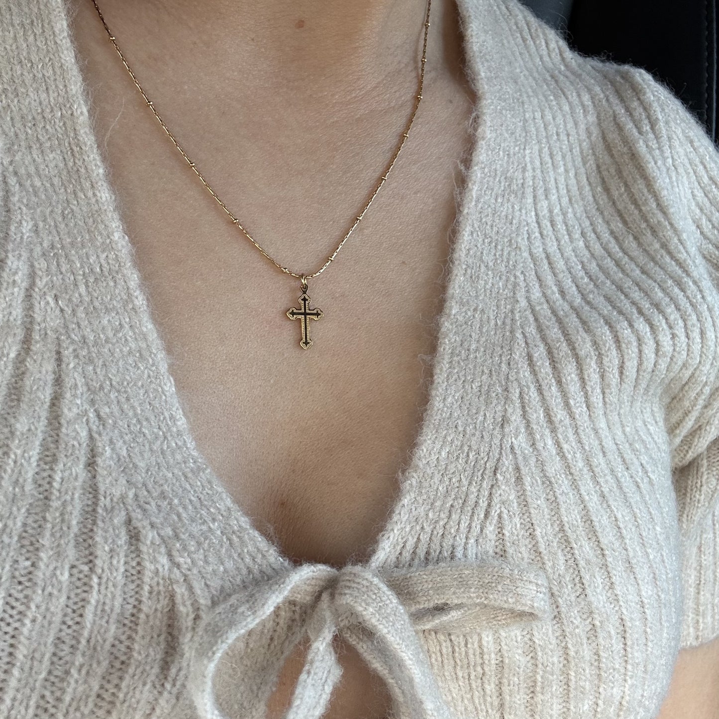 Small Cross Necklace