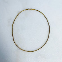 Load image into Gallery viewer, 3mm Snake Chain on marble background
