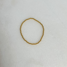 Load image into Gallery viewer, 3mm Gold Beaded Bracelet
