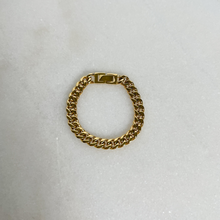 Load image into Gallery viewer, 8mm Cuban Link Bracelet on marble background
