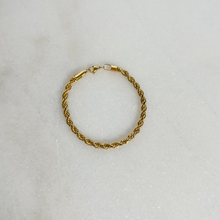 Load image into Gallery viewer, 4mm Rope Bracelet on marble background
